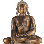 Handcrafted Brass Buddha Statue 12 Inch - Buy Bhoomisparsha Mudra Enlightenment Idol | Jaipurio
